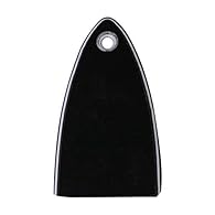 It is suitable for Electric Guitars. Blank Plastic, 3 ply ,Triangle Type and 1 Screw Holes. Easy to install.