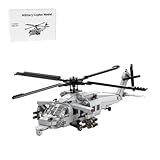 ConsoleXpress Military Helicopter Building Blocks Sets, Seahawk MH-60s Helicopter MOC Military Plane Model Kit, Collectible Gifts Set for Adults (1110 Pcs)