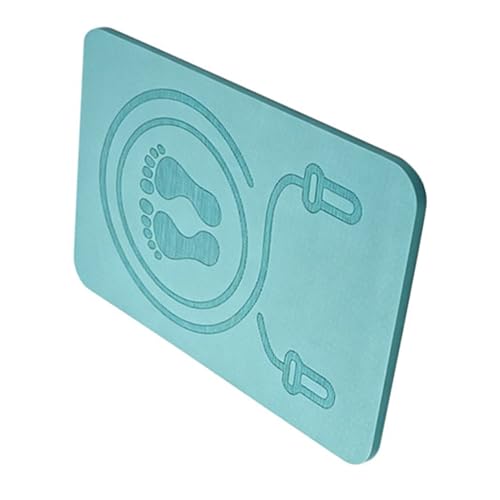 Yechiry Jump Rope Mat for Home Fitness, 60 X 40 Cm (Green)