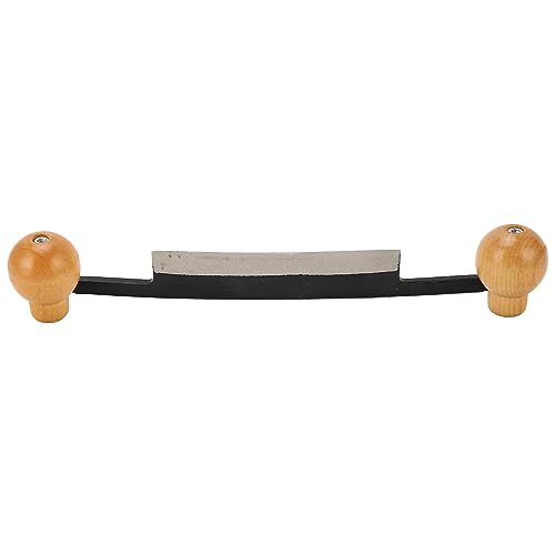Cuchillo de dibujo recto de acero de tungsteno y doble mango de madera Irfora 8