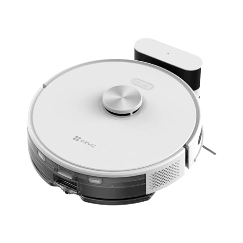 EZVIZ RE5 Robot Aspirador y Friegasuelos Autocargable, Succi&oacute;n 40...