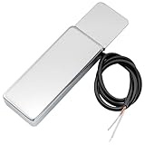 Artec MHFA95 Alnico 5 Side Mounting Style Mini Humbucker Neck Pickup 7.2K for Johnny Smith Style Jazz Guitar, Chrome