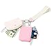 Mum's Memory Mini Zip Around Wristlet Wallets for Women -KeyChain Wallet with Detachable Dual Pouch Wristlet -Key Chain Coin Purse Small Wallets