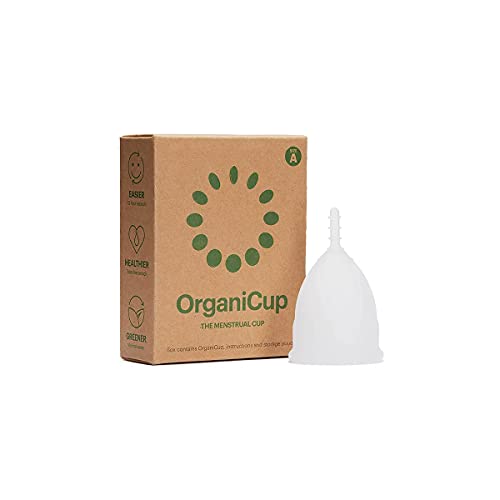 Coupe menstruelle OrganiCup taille A protection 12h anti-fuite
