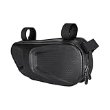 Qhvynpo Bolsa para bicicleta | Cycling Gear Storage | Phone Pouch, Frame Tool Pack, Water Resistant Bag, Triangle Cycling Storage Bag, Frame Accessories Packs, Frame Bag for Cyclists