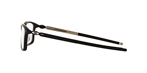 Image of Oakley mens Ox8096 Pitchman Asian Fit Rectangular Prescription Eyewear Frames