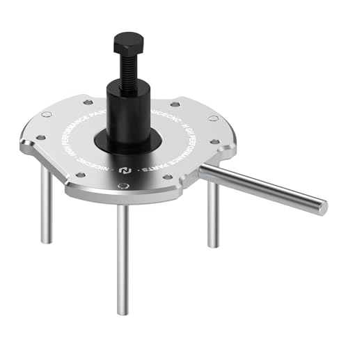 Image of NICECNC Silver Clutch Removal Tool Kit Drive Clutch Separator Puller Set Compatible with Can Am Maverick X3 2017-2022, Maverick X3 R 4x4 Turbo DPS 2018-2019