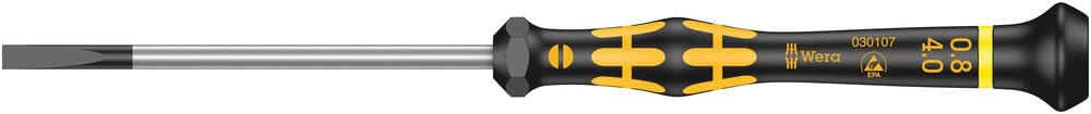 Wera Flat Precision Screwdriver 0.8 x 4 mm Tip