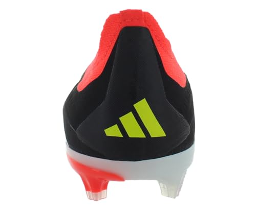 adidas Predator Elite LL FG GS Boys Shoes Size 10.5, Color: Core Black/Cloud White/Solar Red4