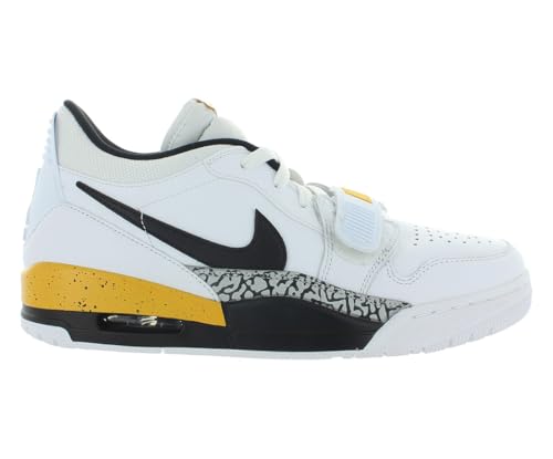 Jordan Legacy 312 Low - Men's (CD7069-107, Black/Yelow Ochre/White) Size 13