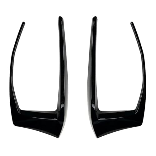 Compatible for Volkswagen Golf 7 Golf 7R GTI GTD Golf VII MK7R 2013-2016 Car Rear Bumper Air Knife Tail Light Knife Modification Styling(Gloss Black 1)