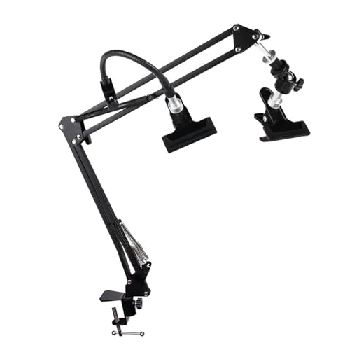 Soporte de bastidor de bordado giratorio con base regulable para punto de cruz 6