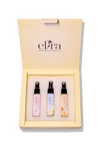 Image of Elira Perfumes & Cosmetics Floral Perfume for Women | Long Lasting Eau De Parfum Gift Set | 3 x 10 ml Perfume Combo | Fiori Collection