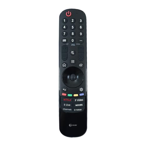 Image of 7SEVEN Compatible with LG TV Remote Control Suitable for Smart WebOS QLED 4K UHD Television Universal Remote for MR21GA MR22GA MR23GA MR24GA with Streaming Apps Non Voice Command