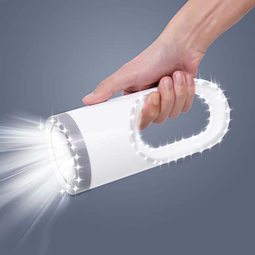 Decovolt Portable Handheld/Hand-Free Rechargeable Lanterns Battery Powered Four Modes Led Light For Indoor Home Power Outage Emergency Light And Outdoor Walking Pet, Fishing, Camping Christmas Gift #TOP21