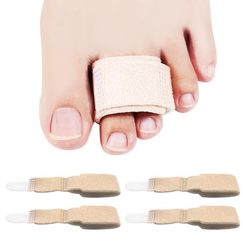 Dalephoric 8 Pezzi Corrector Dedo Martillo, Separador Dedos Pie, Ferula Dedo Martillo, Protectores Dedos Pie, para Corregir Dedos de los Pies con Torcidos y Superpuestos, Dedos en Martillo