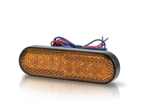 Feu arrière de moto 24 LED avec clignotant intégré et réflecteur universel de freinage