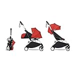 Babyzen YOYO² buggy KOMPLETTES SET 0+ und 6+ rot Gestell weiß