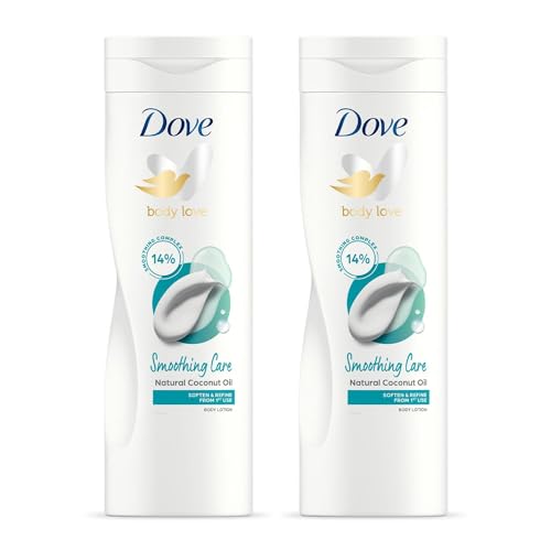 Lotion corporelle Dove réparatrice à la noix de coco pour peau douce