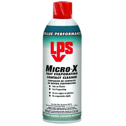 LPS Contact Cleaner, Aerosol Spray Can, 11 oz, Liquid 04516-1 Each