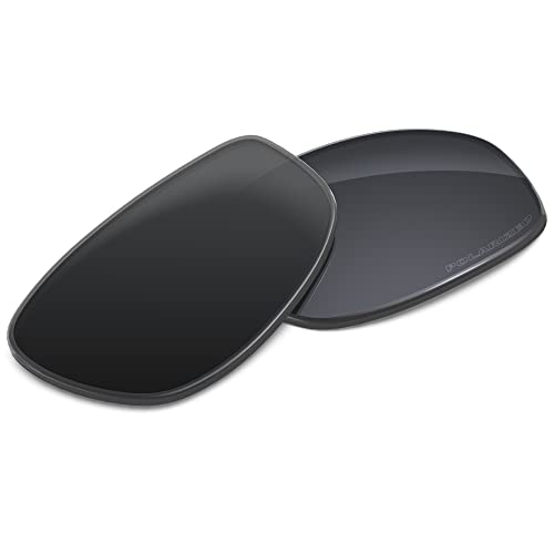 Image of Performance Replacement Lenses Compatible with Oakley Monster Dog Polycarbonate Polarized Etched-Sport Black