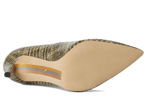 Sam Edelman Women's Hazel Pump, Khaki Plaid Multi, 73