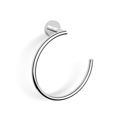 Nameeks NNBL0030 Luxury Hotel Polished Towel Ring, Chrome