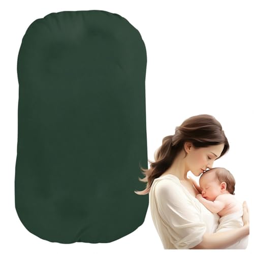 WXJHNYBS 0-12 Meses Cama De Bebé Portátil, Algodón Transpirable Moises para Bebes Recien Nacidos Portátil Plegable Cuna Colecho Bebe Viajar,Green
