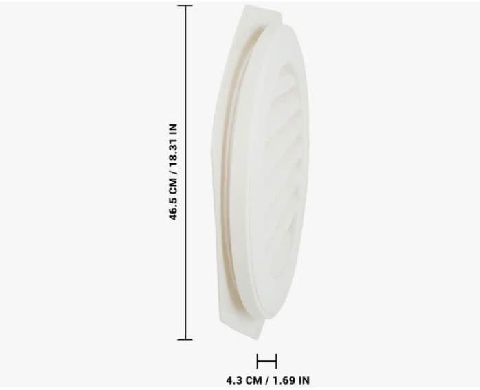 16 inch Round Gable Vent 2 Piece - White