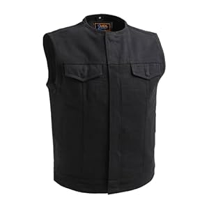 MDL Fashion SOAD Kamizelka Motocyklowa Czarna