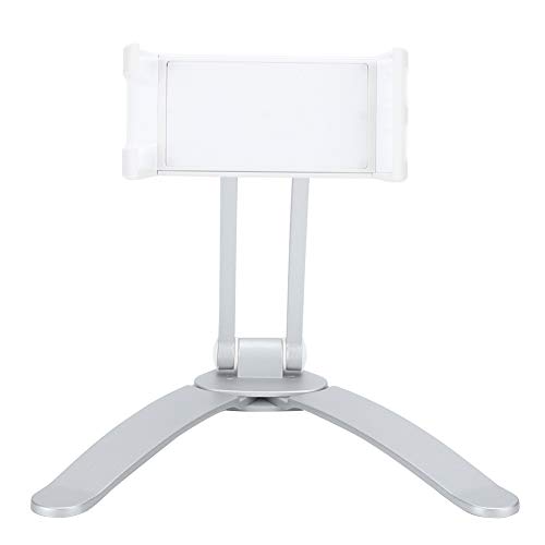 Telefon hängende Wandhalterung Tablet Stand Folding Einstellbar Kompatibel für IOS Tablet PC, Kompatibel 7-10 Zoll Bildschirm Tablets(White)