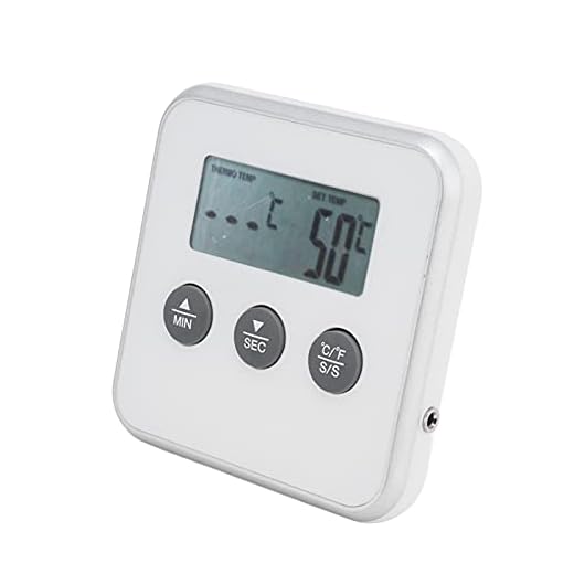 BBQ termometer, lätt att installera matlagningstermometer för grill för mat matlagning för kök