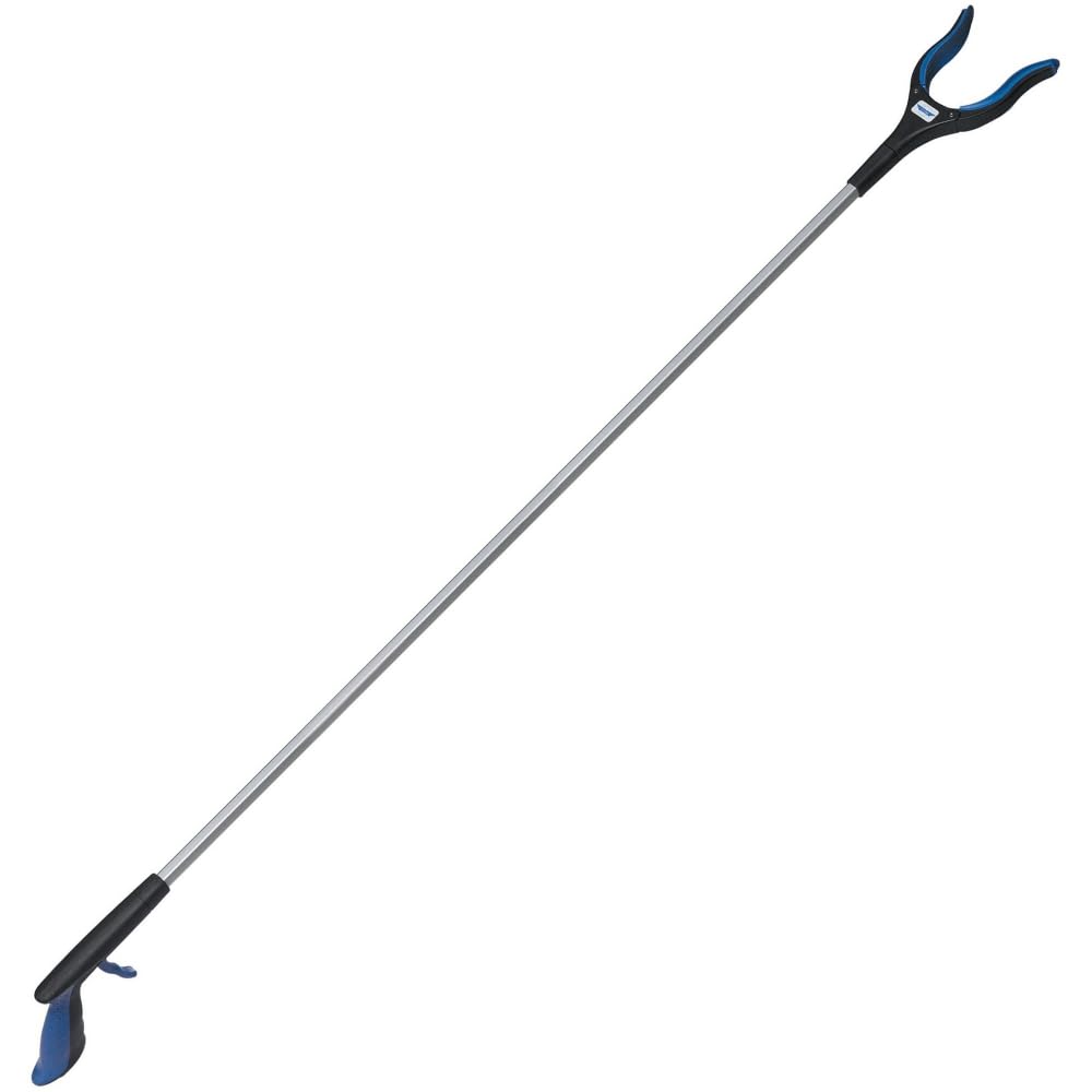 Ettore 49150 Grip'n urządzenie do nagrobkowania, 50 cali, plastik, niebieski, srebrny, 2794 x 12,9540000000001 x 132,330000000001 cm
