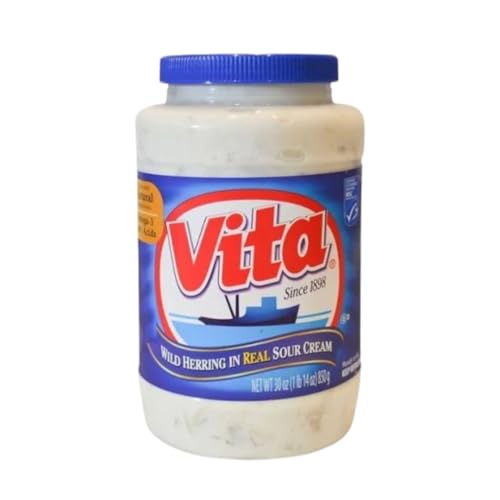 Vita Herring in Cream Sauce, 30oz (Pack of 1)