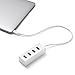 Amazon Basics USB-C 3.1 to 4 Port USB Adapter Hub, White