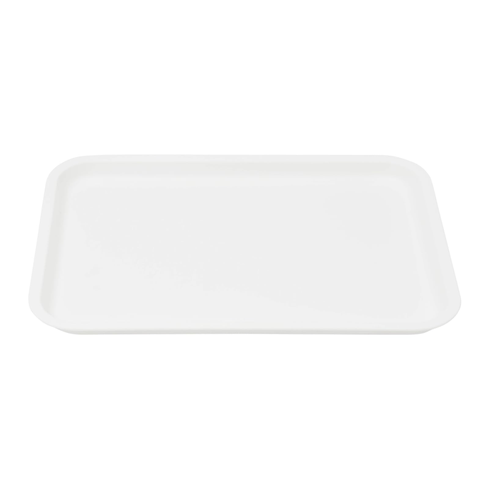 24 vassoi, vassoi da servizio, impilabili, per ristoranti veloci, mense, cucine, hotel, ristoranti, spuntini, 36 x 27 x 2 cm (bianco)