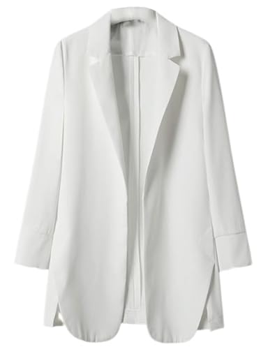Manteau blazer décontracté femme veste dîner chic et quotidien ouvert