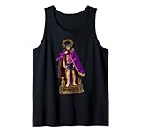 Santeria San Lazaro Babalu Aye con perros Regalo Camiseta sin Mangas