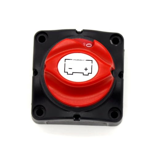 JECOMPRIS Motorcycle on off Switch 600a Car Battery Disconnect Switch Wrench Auto Power off