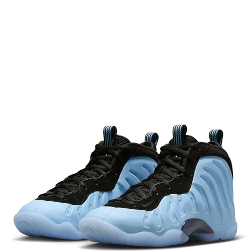 Little Posite One Grade School Basketball Shoes (Psychic Blue/Black) (HJ7654-400, Black/Blue)3