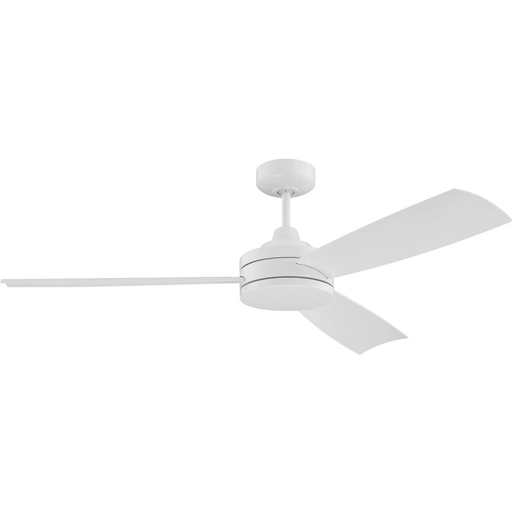 CraftmadeINS54W3 Inspo 54" Ceiling Fan with Wall Control, White