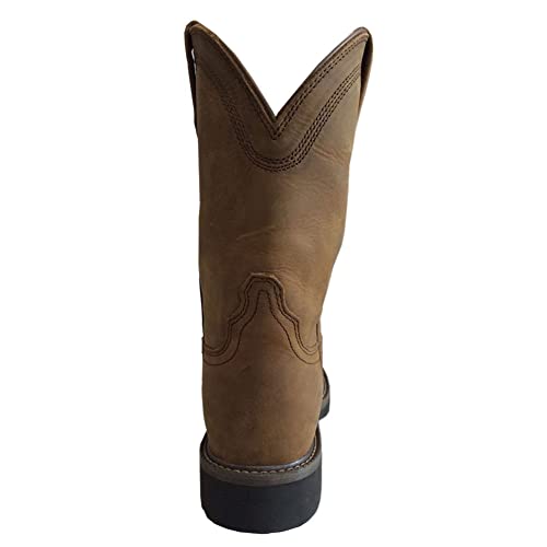 Image of Twisted X Men's 6 inch Work Oblique Toe Boot with CellSole comfort footbed