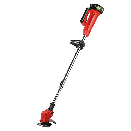 Elektro-Rasenmäher, 8000 RPM tragbaren Akku-Rasenmäher, 550W High Power Reiner Kupfer Motor-Rasenmäher, Einstellbare Top String Schneider/Trimmer