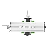 Multifunktionaler Frästisch, Kreuztisch, Verstellbarer Frästisch, Geeignet für Kleine Tischbohrmaschinen und Elektrische Bohrmaschinen mit Spannfutter.