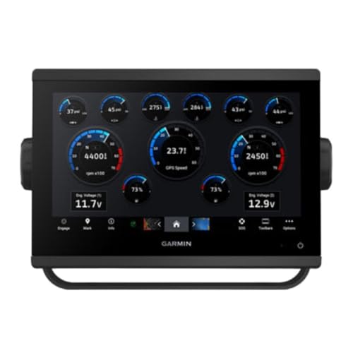 Luxury yacht Garmin navigation