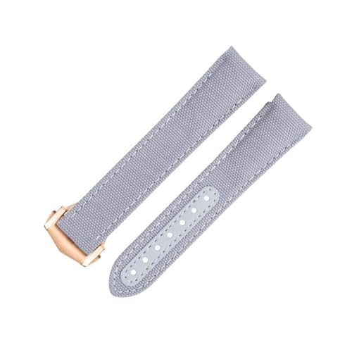 Bracelet de montre 20mm en cuir de vachette haut de gamme pour Seamaster 300