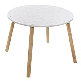 ATMOSPHERA CREATEUR D'INTERIEUR PATRÓN DE Mesa DE SUAVIDAD, Blanco, D.60xH.43,5cm