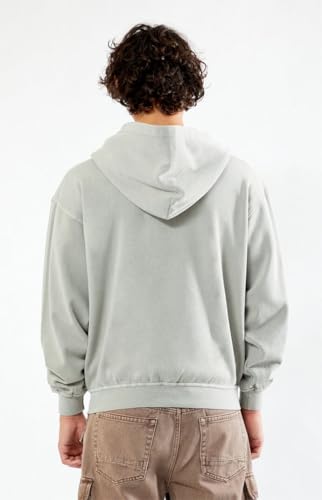 PacSun Men's Vintage Washed Full Zip Hoodie2