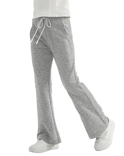 Pantalon de survêtement bootcut fille idéal pour l'uniforme scolaire