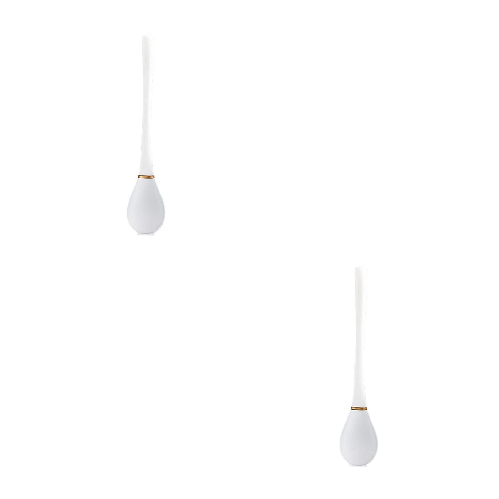 Poignée de brosse de toilette en silicone suspendue design haut de gamme pour WC